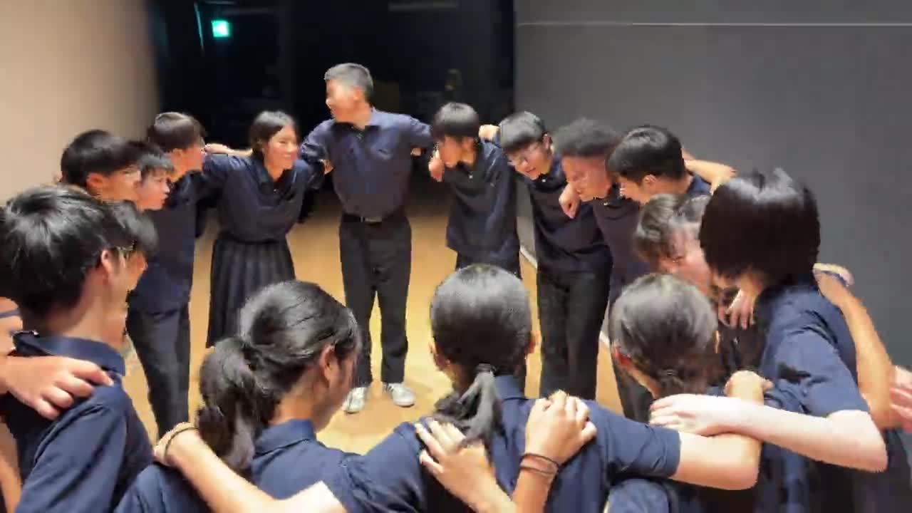 08/29（金）【全学年】令和7年文化祭　円陣